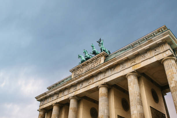 istock Brandenburg gate in Berlin, Germany 1014375550