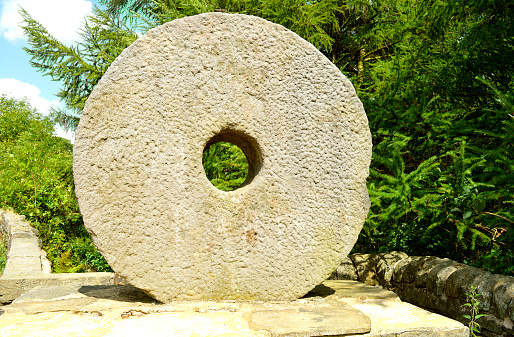 Millstones or mill stones are used for grinding