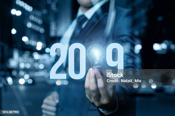 2019 New Business Ideas Stock Photo - Download Image Now - Forecasting, 2019, Planning