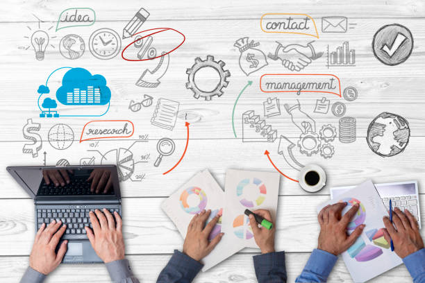 istock Group of people making business plans 1014390170