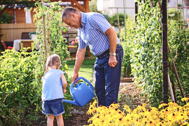 istock Family in the garden 1014399458
