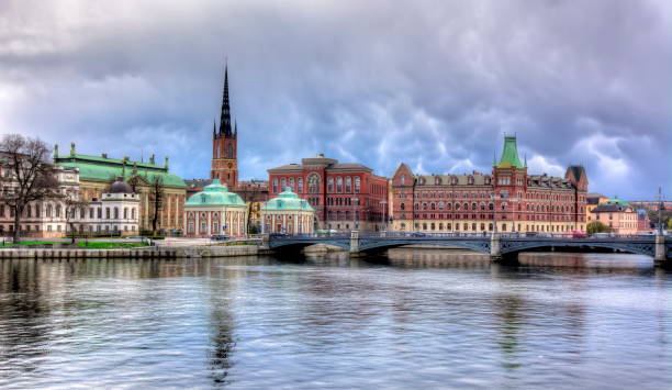 istock Old town (Gamla Stan) skyline, Stockholm, Sweden 1014428718