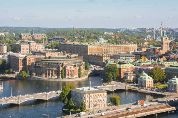 istock Old town (Gamla Stan) skyline, Stockholm, Sweden 1014428816