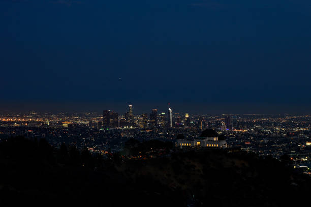istock Downtown Los Angeles at night 1014442928