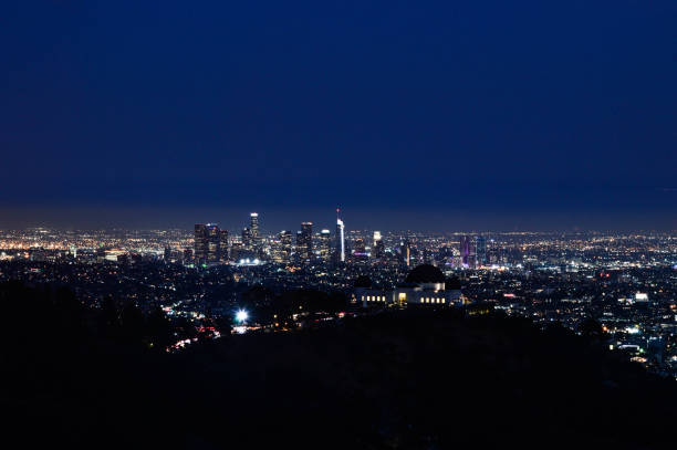 istock Downtown Los Angeles at night 1014442968