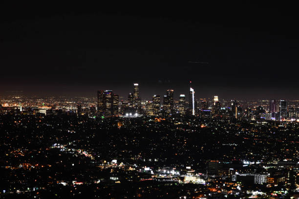 istock Downtown Los Angeles at night 1014442996