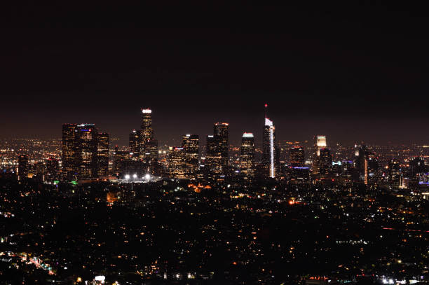 istock Downtown Los Angeles at night 1014442998