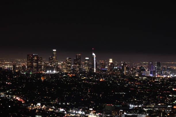 istock Downtown Los Angeles at night 1014443004