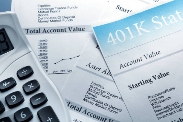 istock Calculator On Top Of 401K Statements 1014448572