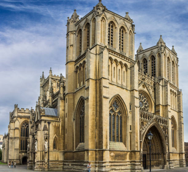 istock Bristol Cathedral, remembering ancient times inside UK cities, an amazing representation of art 1014448590
