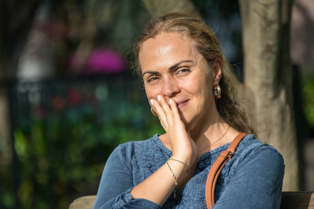 istock Smiling hispanic woman looking at the camera 1014449742