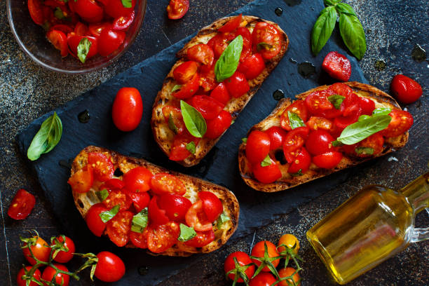 istock Homemade Italian Bruschetta 1014453204