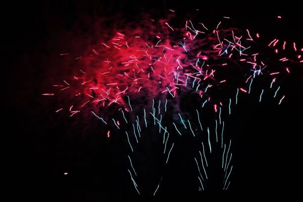 istock Abstract images of the fireworks 1014453648
