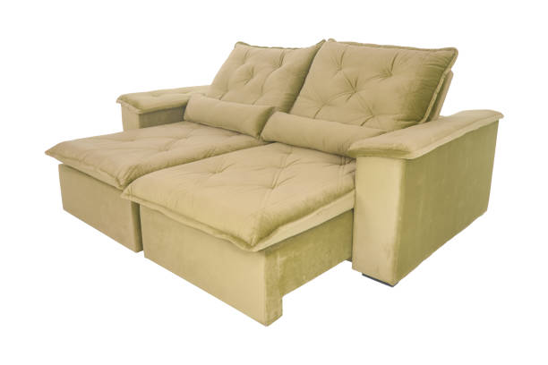 istock modern blue suede couch sofa  isolated on white background 1014453908