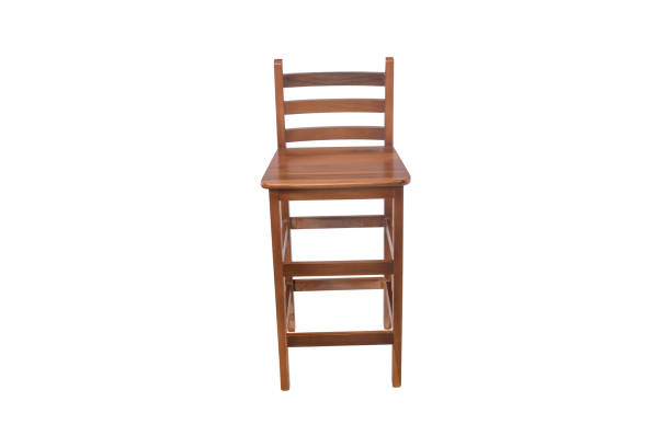 木製の椅子。白い背景の分離されたオブジェクト - 5442 ストックフォトと画像