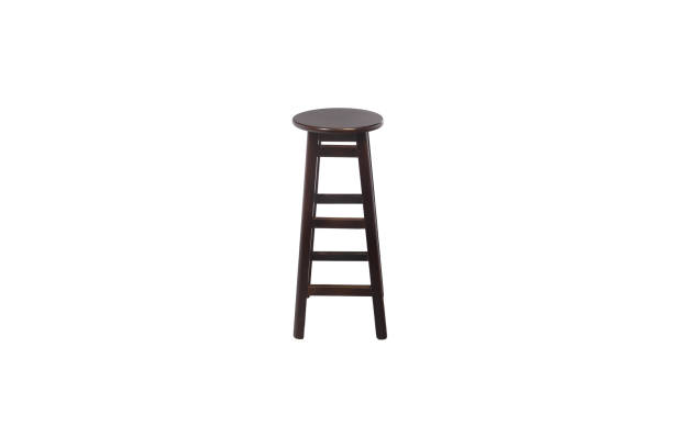 istock Wood chair. Object isolated of white background 1014458904