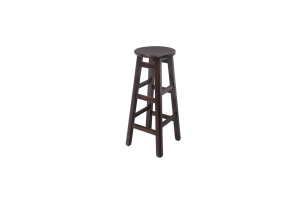 istock Wood chair. Object isolated of white background 1014458978