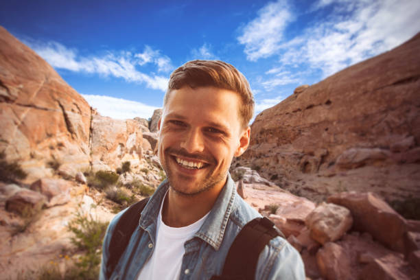 istock hiking in the canyons 1014462146