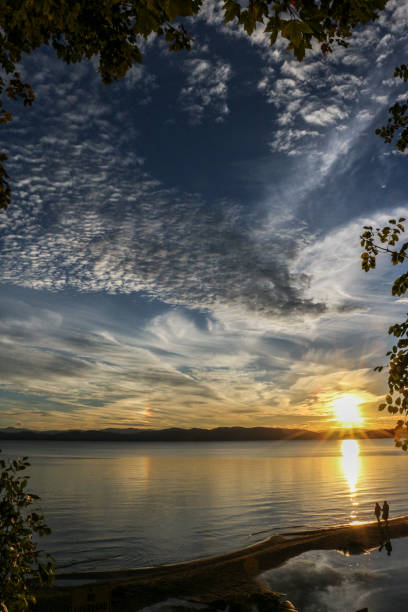 istock Vermont Sunsets and Sunrises over Water 1014470534
