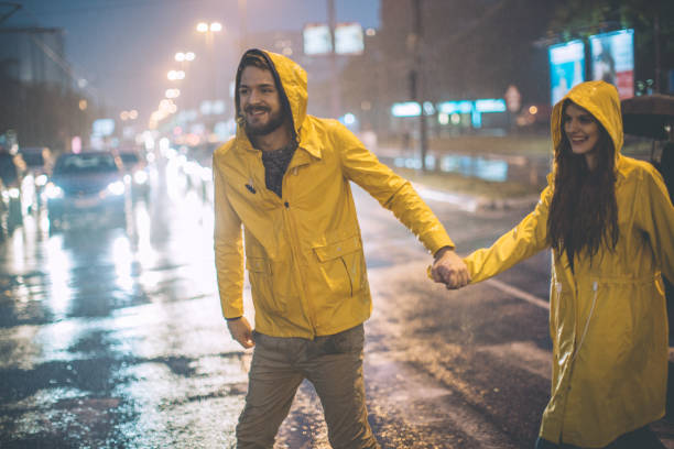istock Rain couple in love 1014485900