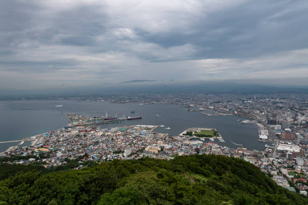istock View of large City from mountain 1014509212