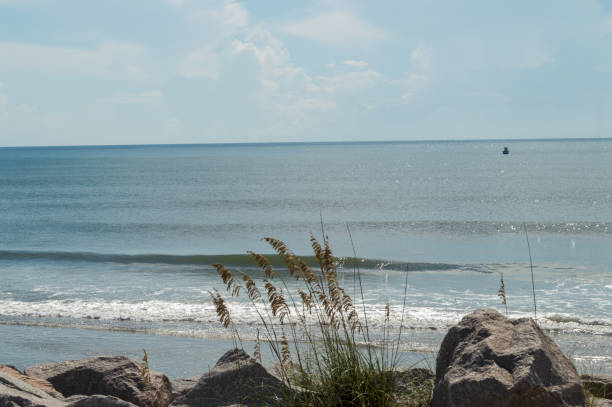 istock Rocks, Waves and Sea Oats 1014522480