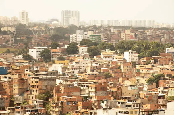 The city of Salvador, Bahia, Brazil.