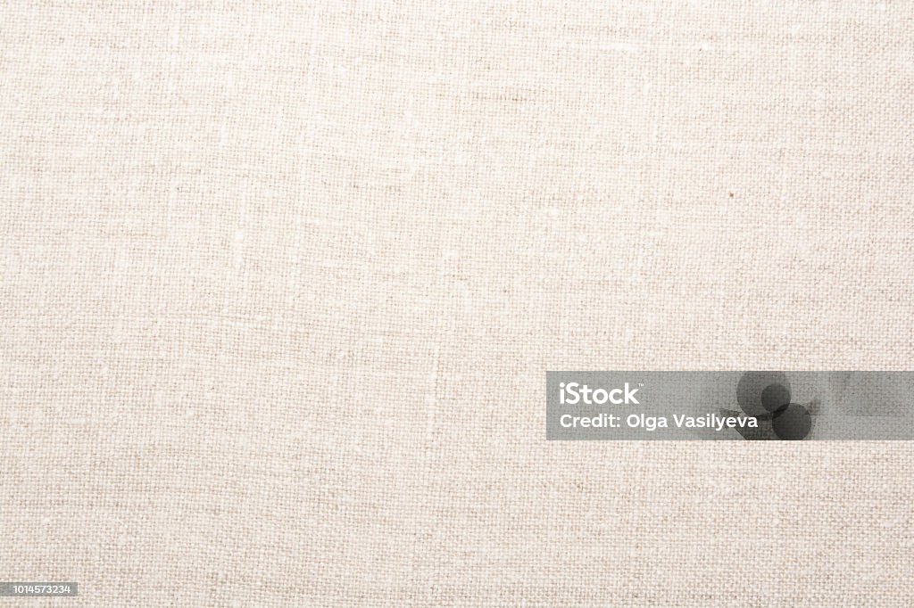 Texture of natural linen fabric Abstract Stock Photo