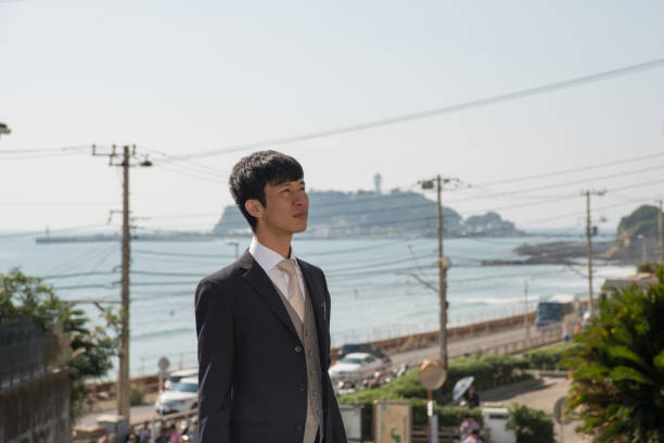 Outdoor image of businessman
