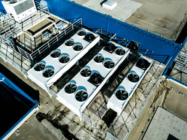istock aerial top view of air compression ventilation system on the rooftop 1014578790
