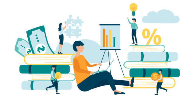 istock Group of people increase efficiency and income, make money. 1014622000