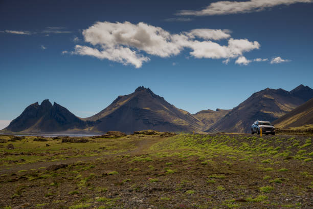 istock Vestrahorn Stockknes mountain range ,Batman Mountain 1014631652