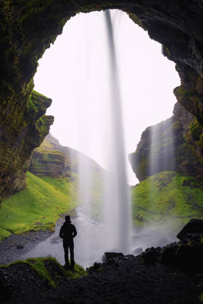 istock Beautiful Kvernufoss waterfall in south Iceland Summer. 1014631708