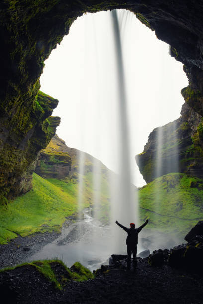istock Beautiful Kvernufoss waterfall in south Iceland Summer. 1014631844