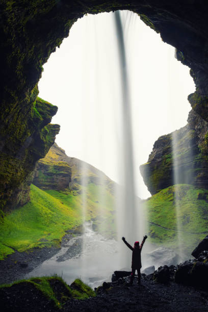 istock Beautiful Kvernufoss waterfall in south Iceland Summer. 1014631870
