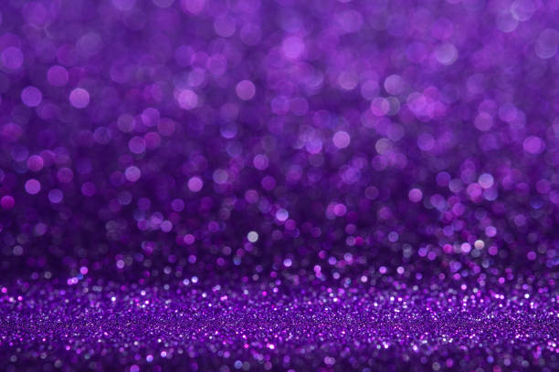 istock Abstract purple sparkling glitter wall and floor perspective background studio with blur bokeh.luxury holiday backdrop mock up for display of product.holiday festive greeting card. 1014648904