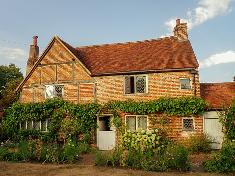 The former home of English poet John Milton (1608 to 1674) author of Paradise Lost. The cottage is located in Chalfont St. Giles, Buckinghamshire, UK