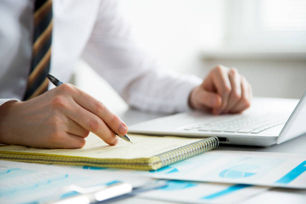 istock Businessman working in an office 1014668368