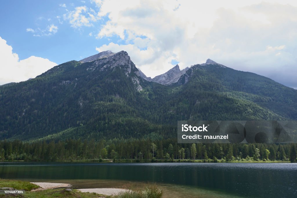 Hintersee - Lizenzfrei Alm Stock-Foto