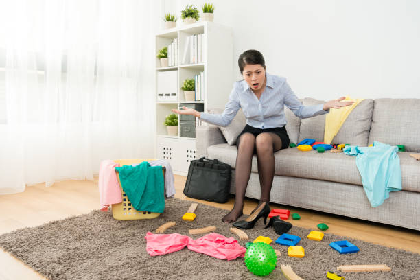 istock female office manager finished work back to home 1014690700