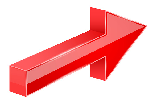 Next. Sign Red Color Red Arrow 3d Next Sign Stock Illustration - Download Image Now ...
