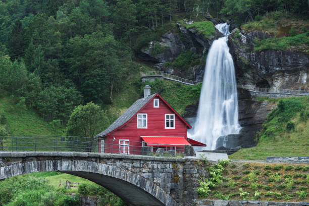 istock Steinsdalsfossen - waterfalls in Norway 1014712168
