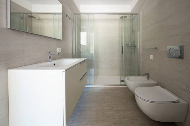 istock Interior of modern apartment, nobody inside, empty space 1014732928