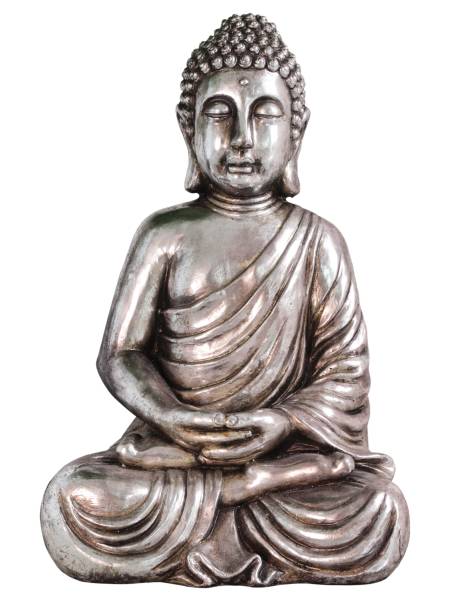 istock Statue of buddah isolated on white background 1014733214