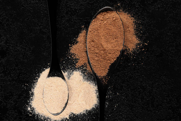 istock Nutritional supplement ashwagandha and guarana. 1014748318