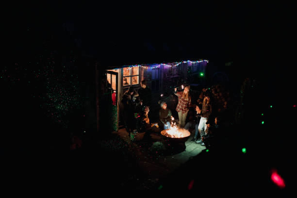Winter party in the Garden