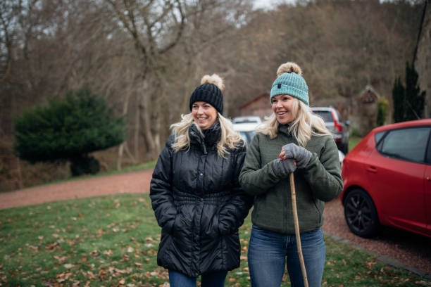 istock Two Women Ready to go Hiking 1014749436