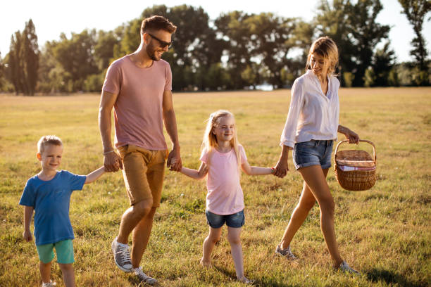 istock Family on a picnic 1014755082