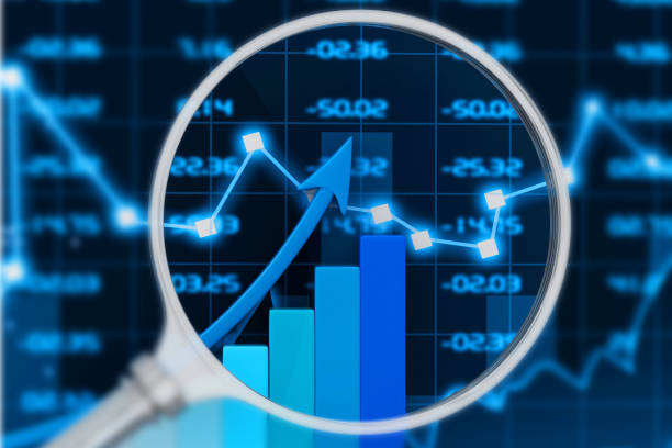 istock Stock market chart 1014760760