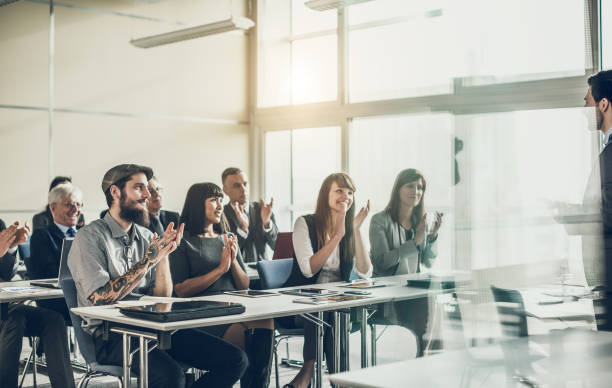 istock Business People at a Seminar 1014760826